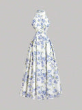 Blue White