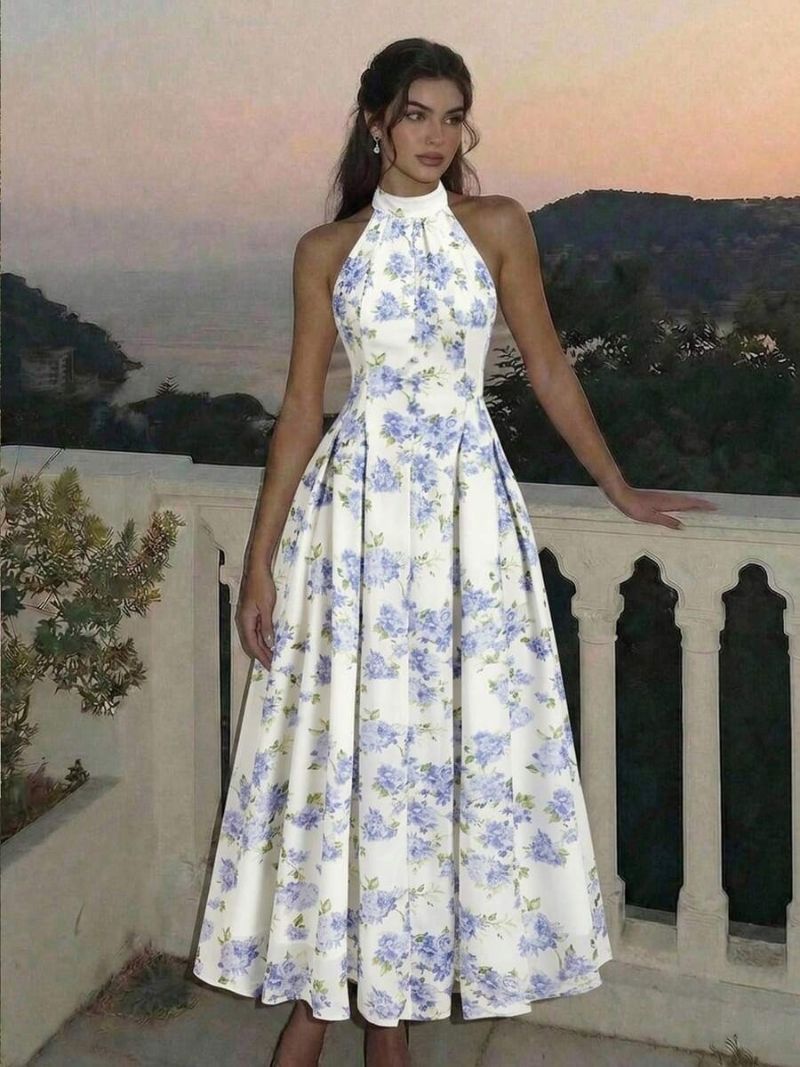 Blue White